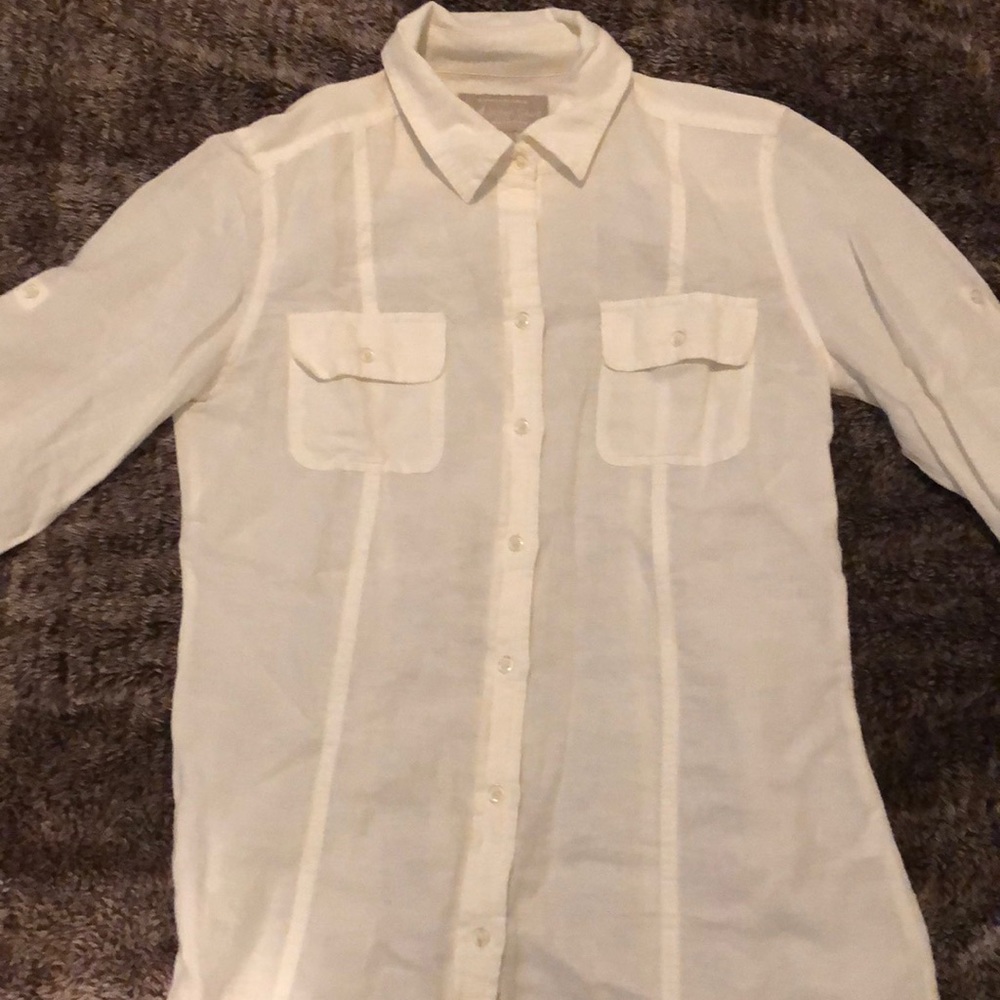Banana republic before wash shirt